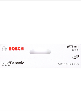 Bosch Trennscheibe Diamant für Ceramic 76 mm für GWS 10,8-76 / 12V-76 ( 2608615020 ) - Toolbrothers