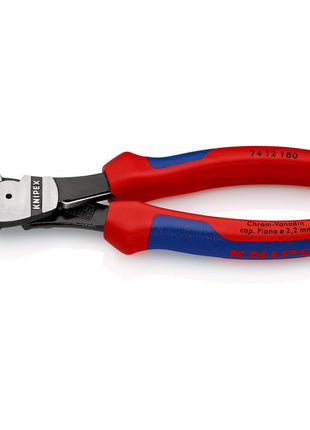 KNIPEX Kraftseitenschneider Länge 180 mm ( 4000810186 )