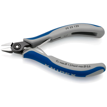 KNIPEX precision electronics diagonal cutters length 125 mm shape 3 ( 4000810822 )