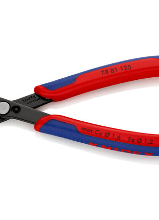 Cortador lateral electrónico KNIPEX Super-Knips® longitud 125 mm forma 8 (4000810592)