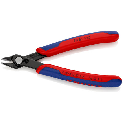 KNIPEX Pince coupante latérale électronique Super-Knips® longueur 125 mm forme 8 ( 4000810592 )