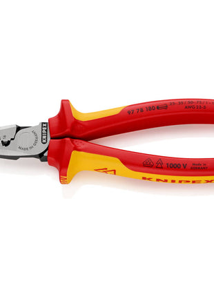 KNIPEX Aderendhülsenzange Gesamtlänge 180 mm ( 4000795285 )