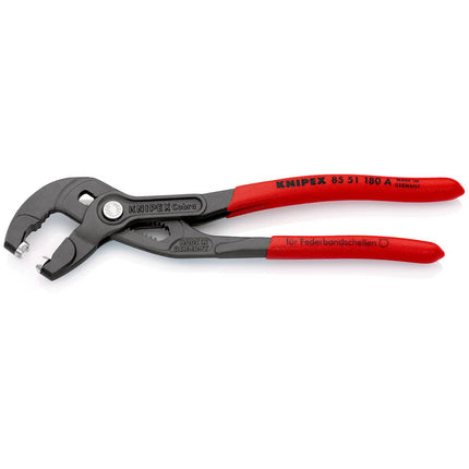 KNIPEX Pince pour colliers de serrage  long. totale 180 mm capacité max. 50 mm ( 4000810356 )