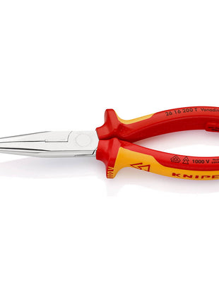 KNIPEX Flachrundzange Länge 200 mm ( 4000810298 )