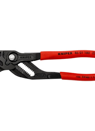 Szczypce KNIPEX długość klucza 180 mm czarne atramentowane ( 4000811069 )