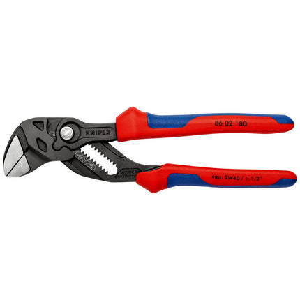 KNIPEX alicate llave 180 mm negro atramentisado ( 4000811070 )