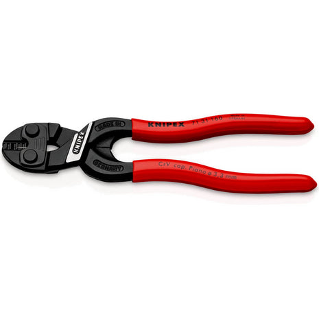 KNIPEX cortapernos compacto CoBolt® longitud 160 mm cubierta de plástico (4000810091)