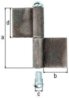 Cinta de construcción GAH tipo K04 de 2 piezas para soldar (3000200622)