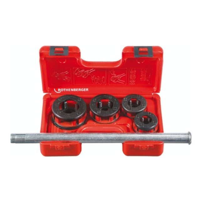 ROTHENBERGER cutting blade set SUPER CUT 1/2, 3/4, 1, 1 1/4 ″ ( 4000812801 )