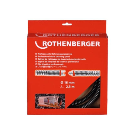 ROTHENBERGER SMK espiral limpiatubos longitud 4,5 m espiral Ø 22 mm ( 4000781215 )