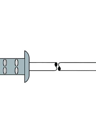 GESIPA Blindniet PolyGrip® Nietschaft d x l 3,2 x 8 mm ( 4000813765 )