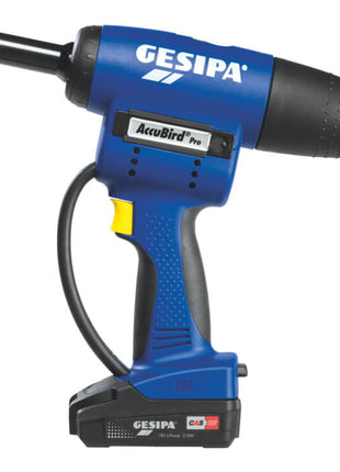 GESIPA Remachadora ciega a batería AccuBird®Pro 12 piezas 13000 N (4000813119)