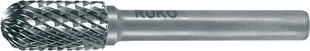 RUKO Fraise sur tige WRC D. 12 mm long. tête 25 mm D. tige 6 mm ( 4000602819 )