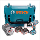 Bosch GSB 18 V-EC Akku Schlagbohrschrauber 2016 neue Version Metallbohrfutter + 2x 6 Ah Akku + Lader in L-Boxx + Bosch 7 tlg. Mehrzweckbohrer-Set CYL-9 Multicontruction - Toolbrothers