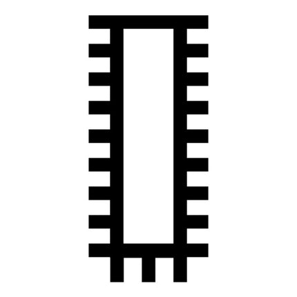 PFERD Lime d'atelier DIN 7261 L. 300 mm coupe transv. 30 x 6,5 mm ( 4000840176 )