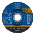 Disque à tronçonner PFERD PSF STEEL D125x2,4mm décalé (4000841283)