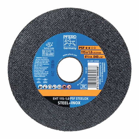 Disco da taglio PFERD PSF STEELOX D230x2,5mm diritto ( 4000841237 )