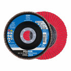 PFERD flap disc POLIFAN CO-COOL SG STEELOX Ø 125 mm grain size 40 conical ( 4000842614 )