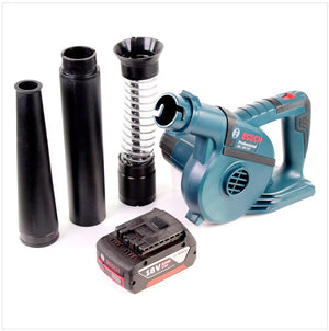 Bosch GBL 18 V-120 Akku Gebläse Laubbläser mit 1 x Bosch GBA 18 V 6,0 Ah Akku