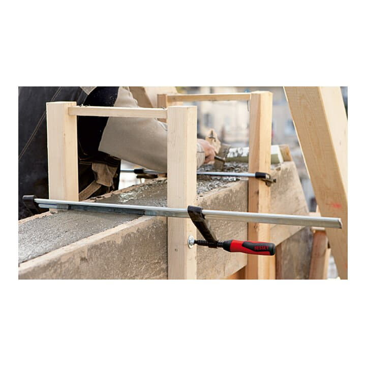 BESSEY Temperguss Schraubknecht TGK 2K Spannweite 2000 mm Ausladung 120 mm 4000831771  2 - toolbrothers