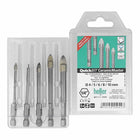 HELLER QuickBit(R) Ceramic Master 5-piece drill bit set Ø 4, 5, 6, 8, 10 mm ( 4000864209 )