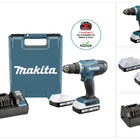 Makita DF 488 D002 Perceuse-visseuse sans fil 18 V 42 Nm série G + 2x batterie 1,5 Ah + chargeur + Coffret