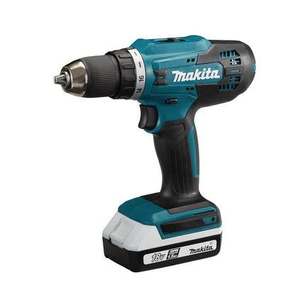 Makita DF 488 D002 Perceuse-visseuse sans fil 18 V 42 Nm série G + 2x batterie 1,5 Ah + chargeur + Coffret