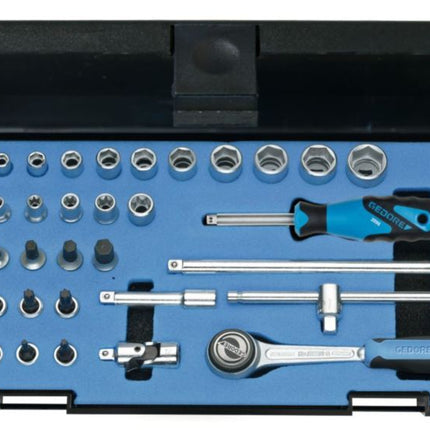 Set di chiavi a bussola GEDORE 20 ITU-3 36 pezzi 1/4 ″ ( 4000820543 )