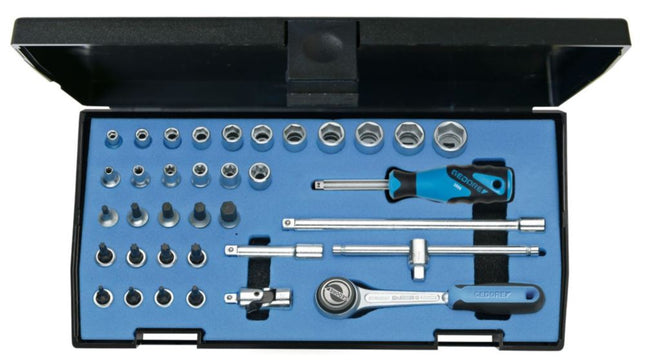 GEDORE Jeu de clés à douille 20 ITU-3 36 pièces 1/4 po. ( 4000820543 )