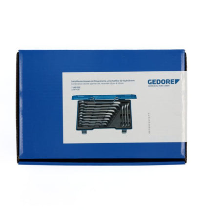 Zestaw kluczy płasko-oczkowych GEDORE 7 UR-012 12-częściowy o szerokości 8-19 mm ( 4000821990 )