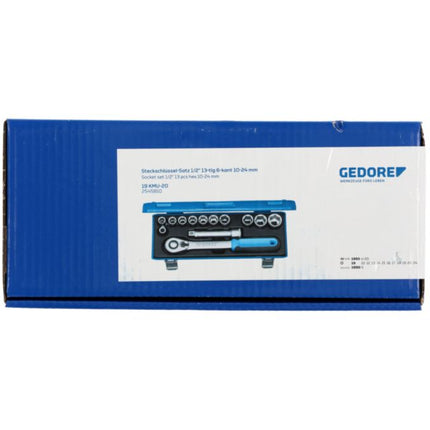 GEDORE socket spanner set 19 SME-20 13-piece 1/2 ″ ( 4000880496 )