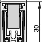 ATHMER Türdichtung Schall-Ex® L-15/30 WS 1-880 1-seitig Länge 708 mm ( 3327023200 )