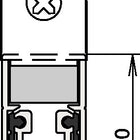 ATHMER door seal Schall-Ex(R) DUO L-15 WS 1-382 2-sided Length 833 mm ( 3327023104 )