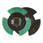 RHODIUS flap disc VISION COOL Ø 115 mm grain size 80 conical ( 4000841719 )
