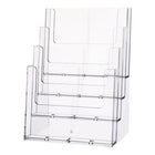 HELIT table brochure holder 4 x DIN A4 portrait ( 9000493327 )