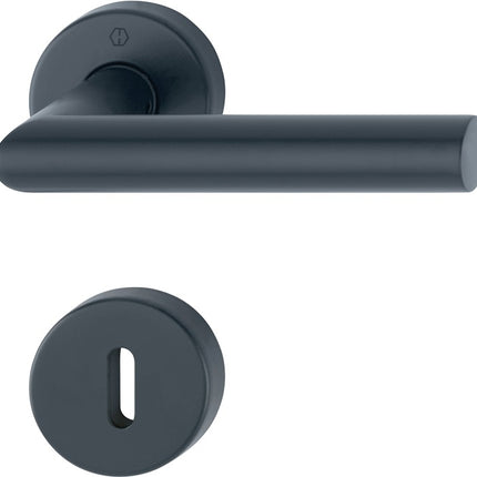 HOPPE Juego de escudos Amsterdam E1400Z/42KV/42KVS Acero inoxidable F9714M ( 3000209761 )