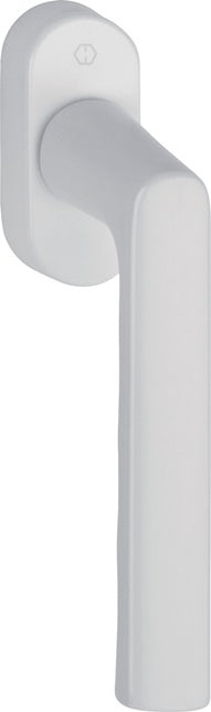 HOPPE Hamburg 0700L/U26 aluminium window handle F9016 traffic white ( 3000203153 )