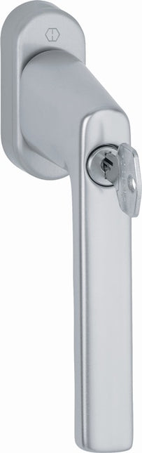 Maniglia per finestra HOPPE Hamburg 0700LS/U26 100NM Alluminio F1 Alluminio color argento ( 3000203155 )
