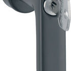 HOPPE Fenstergriff Hamburg 0700LS/U26 100NM Aluminium F9714M schwarz matt ( 3000203158 )