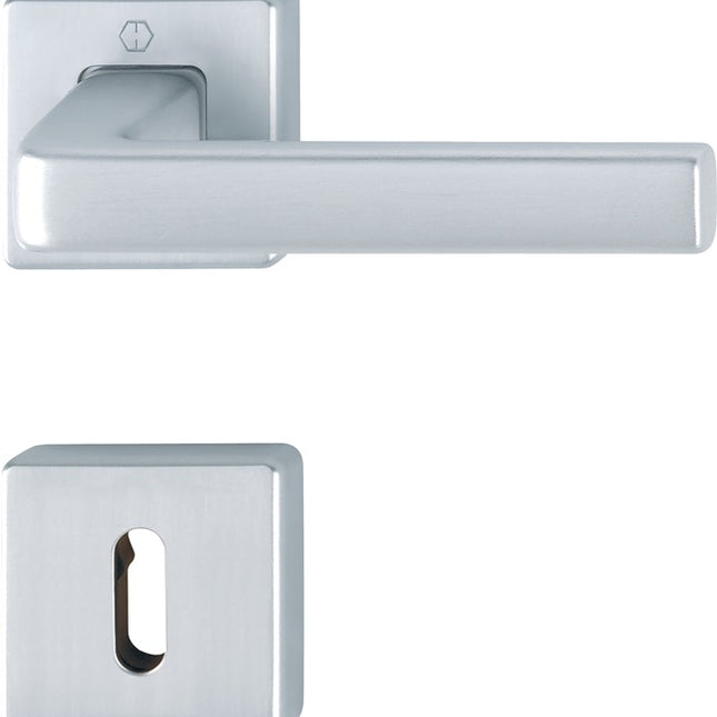 HOPPE Garniture à rosette Dublin 1124 / 843KV/843KVS aluminium F1 ( 3000203135 )