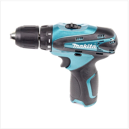 Makita DF 330 10,8 V Akku Bohrschrauber Solo im Koffer + Behälter für Zubehör und Holstertasche - Toolbrothers