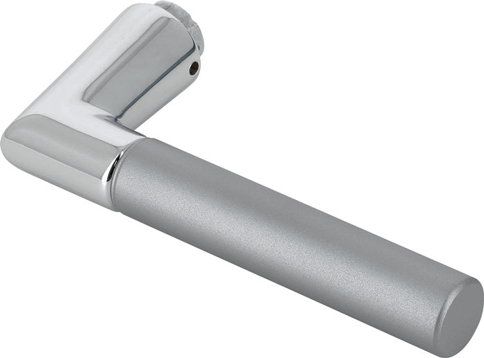 HOPPE klamka z otworem część Lecce 1405 aluminium F49/F9-2 kolor stal matowa ( 3000209777 )