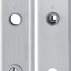 HOPPE Langschildpaar E3332ZA/3310 matt F69 ( 3000209804 )