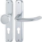 HOPPE long plate set Marseille 53/273P/1138 Aluminium F1 ( 3000252629 )