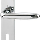 HOPPE long plate set Verona M151/302 brass F49-R ( 3000252662 )