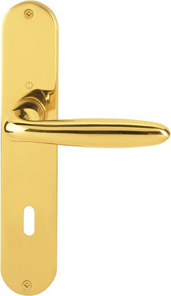 HOPPE long plate set Verona M151/302 brass F71 ( 3000252651 )