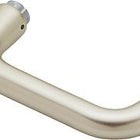 HOPPE Türdrückerlochteil Paris 138L Aluminium F2 / neusilberfarbig ( 3000252101 )