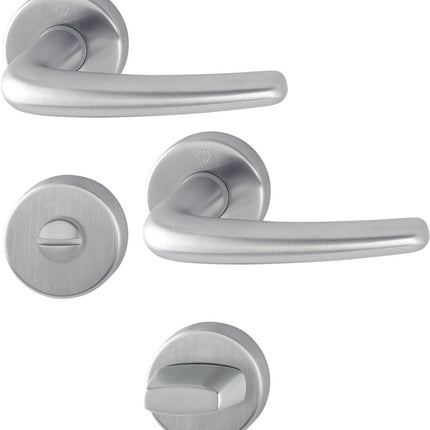 HOPPE Rosettengarnitur Denver E1310Z/42KV/42KVS Edelstahl F69 ( 3000252655 )