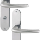 HOPPE set di rosette lunghe Denver E1310Z/302 acciaio inox F69 ( 3000252654 )