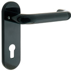 HOPPE Feuerschutzgarnitur Paris FS-K138F/353K Kunststoff F9005 D/D ( 3000251118 )